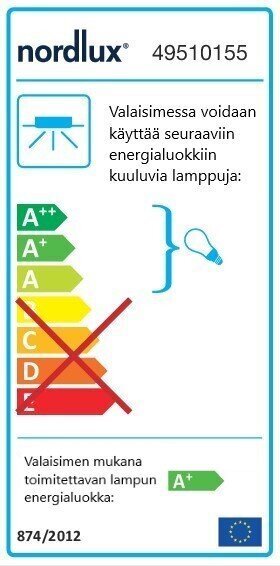 Nordlux kattovalaisin Carina hinta ja tiedot | Upotettavat valaisimet ja LED-valaisimet | hobbyhall.fi