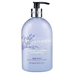 Baylis & Harding English Lavender & Chamomile käsienpesugeeli 500 ml hinta ja tiedot | Saippuat | hobbyhall.fi