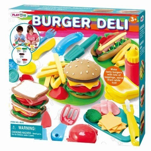 Muovailusetti Hamburger Playgo Dough 8220 hinta ja tiedot | Kehittävät lelut | hobbyhall.fi