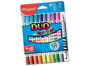 Huopakynät ColorPeps Duo, 20 väriä hinta ja tiedot | Maped Lapset | hobbyhall.fi