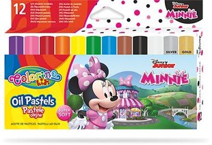 Curies Colorino Disney Junior Minnie, 12 väriä hinta ja tiedot | Taide- ja askartelutarvikkeet | hobbyhall.fi
