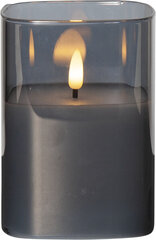 Koristeellinen LED-kynttilä Star Trading Flamme, musta, 9 x 12,5 cm hinta ja tiedot | Star Trading Huonekalut ja sisustus | hobbyhall.fi