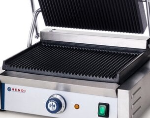 Kontaktigrilli Panini uritetulla pinnalla 2200W - Hendi hinta ja tiedot | Sähkögrillit | hobbyhall.fi