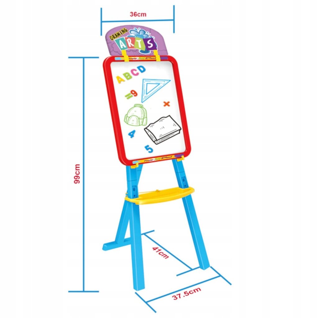 Magneettitaulu, 3in1 hinta ja tiedot | Taide- ja askartelutarvikkeet | hobbyhall.fi