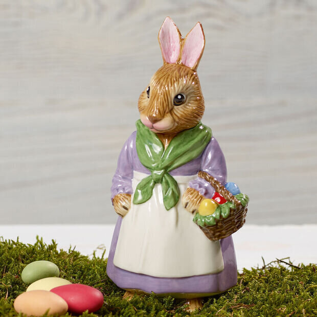 Villeroy & Boch Bunny Tales - Koristeellinen pääsiäiskani Emma, 15cm hinta ja tiedot | Juhlakoristeet | hobbyhall.fi