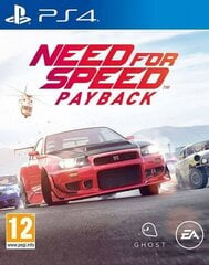 Need for Speed Payback PS4 hinta ja tiedot | Tietokone- ja konsolipelit | hobbyhall.fi