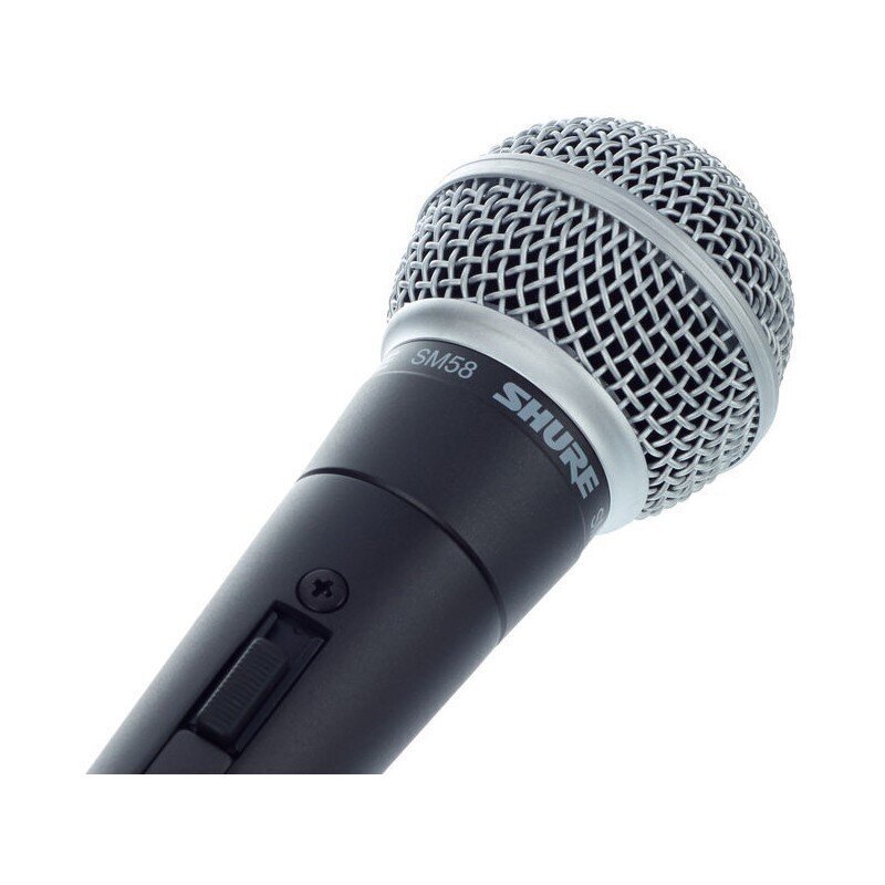 Shure Vocal Dynamic Studiomikrofoni SM58 hinta ja tiedot | Mikrofonit | hobbyhall.fi