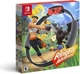 Nintendo Switch -peli Ring Fit Adventure sis. Jalkahihna ja Ring-Con hinta ja tiedot | Nintendo Puhelimet, älylaitteet ja kamerat | hobbyhall.fi