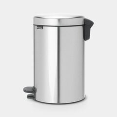 Brabantia NewIcon Poljinroska-astia 12L, Matt Steel Fingerprint Proof hinta ja tiedot | Roska-astiat | hobbyhall.fi