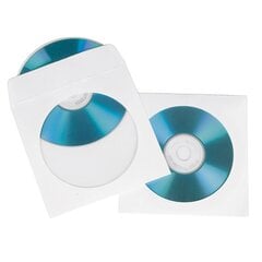 Hama CD/DVD-paperiholkit, /25 kpl hinta ja tiedot | Vinyylilevyt, CD-levyt, DVD-levyt | hobbyhall.fi