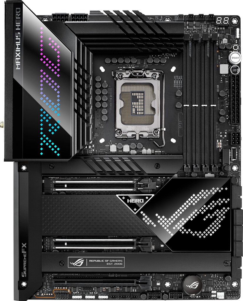 Asus ROG MAXIMUS Z690 HERO hinta ja tiedot | Emolevyt | hobbyhall.fi