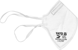Hengityssuojain-maski ilman venttiiliä 5 kpl. FFP2 CE Yato (YT-74971) hinta ja tiedot | Pään suojavarusteet | hobbyhall.fi