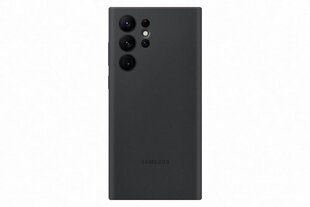 Silikonikuori PS908TBE Samsung Galaxy S22 Ultra Black hinta ja tiedot | Puhelimen kuoret ja kotelot | hobbyhall.fi