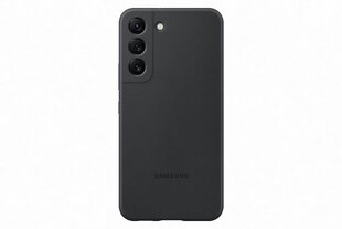 PS901TBE silikonikuori Samsung Galaxy S22 Black hinta ja tiedot | Puhelimen kuoret ja kotelot | hobbyhall.fi