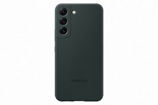 PS901TGE Silikonikansi Samsung Galaxy S22 Dark Green hinta ja tiedot | Puhelimen kuoret ja kotelot | hobbyhall.fi