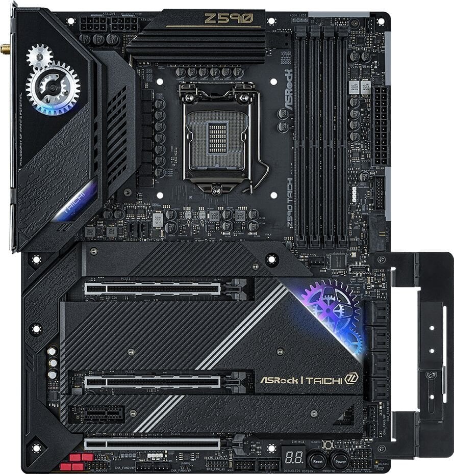 ASRock Z590 Taichi hinta ja tiedot | Emolevyt | hobbyhall.fi