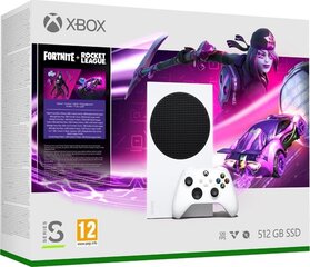 Microsoft Xbox Series S + Fortnite + Rocket League hinta ja tiedot | Pelikonsolit | hobbyhall.fi