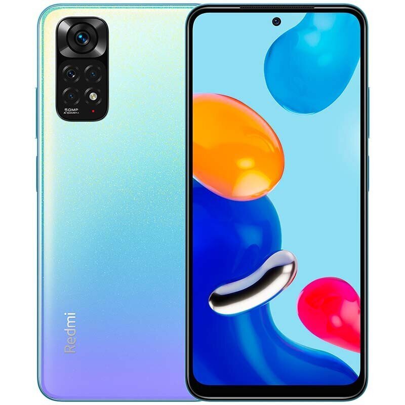 Xiaomi Redmi Note 11 Dual SIM 4/128GB,MZB0ANZEU Star Blue hinta ja tiedot | Matkapuhelimet | hobbyhall.fi