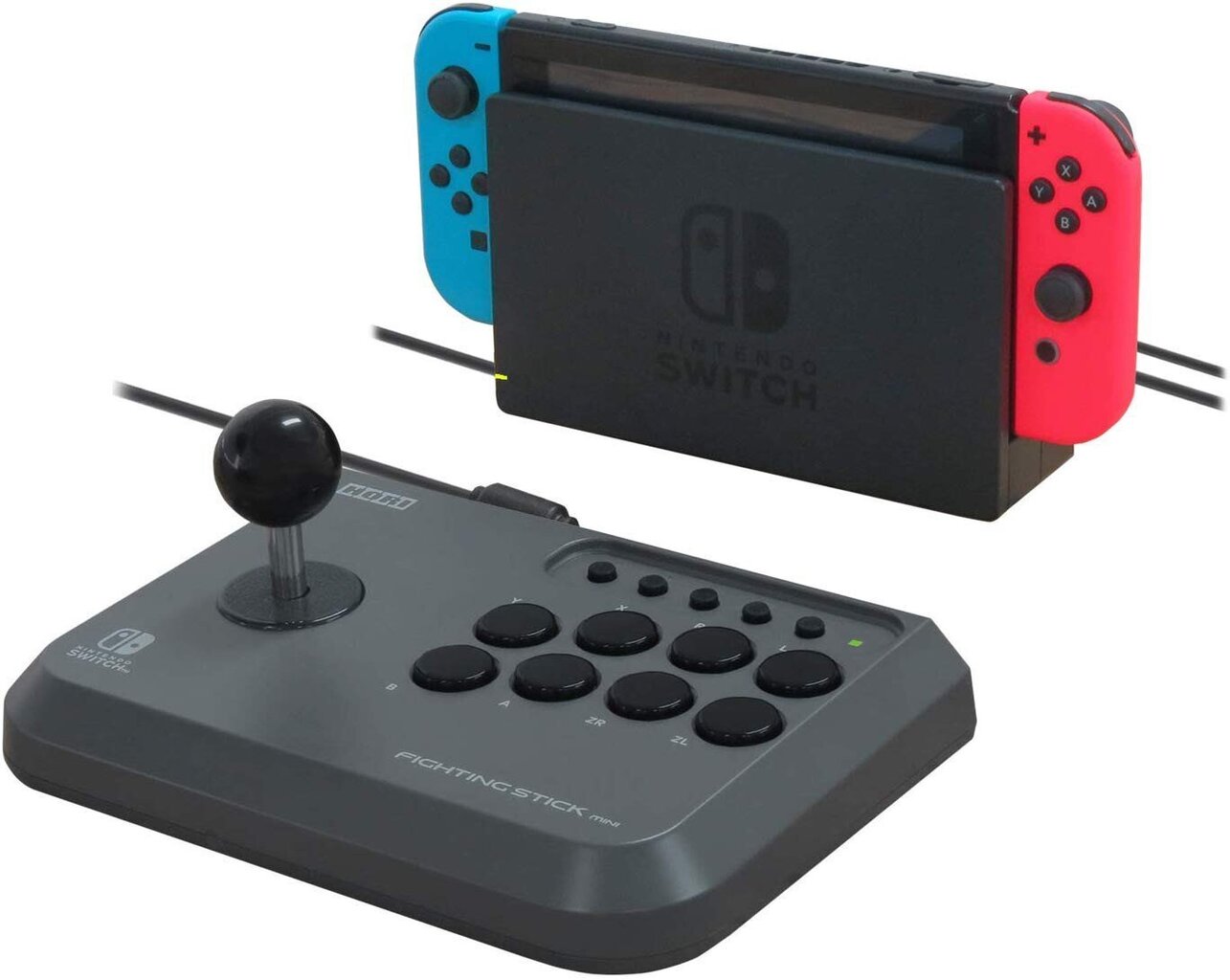 Nintendo Switch peliohjain HORI Fighting Stick Mini hinta ja tiedot | Ohjaimet ja lisätarvikkeet | hobbyhall.fi