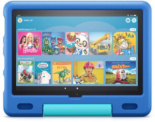 Amazon Fire HD10 32GB Kids 2021, taivaansininen hinta ja tiedot | Tabletit | hobbyhall.fi