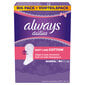 Pikkuhousunsuoja Always Soft &amp; Cotion, 58 kpl hinta ja tiedot | Tamponit ja terveyssiteet | hobbyhall.fi