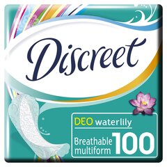 Discreet Water Lily Pikkuhousunsuojat, 100 kpl hinta ja tiedot | Discreet Hajuvedet ja kosmetiikka | hobbyhall.fi