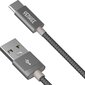 YENKEE - Punottu kaapeli, 2.0 USB A - USB C, 480 Mbps, 3A, 1m, alumiini, violetti hinta ja tiedot | Puhelinkaapelit | hobbyhall.fi