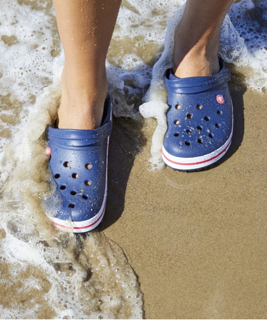 Crocs™ unisex-jalkineet Crocband, tummansininen hinta ja tiedot | Naisten sandaalit ja tossut | hobbyhall.fi