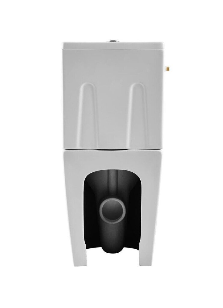 Swiss Aqua Technologies Brevis Rimfree - WC-istuin, hitaasti sulkeutuva kansi hinta ja tiedot | WC-istuimet | hobbyhall.fi