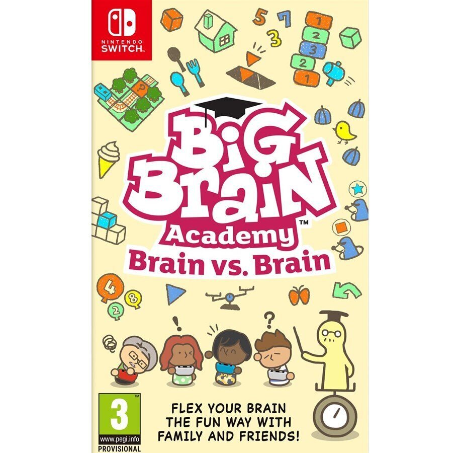 Big Brain Academy: Brain vs. Brain Switch peli hinta ja tiedot | Tietokone- ja konsolipelit | hobbyhall.fi