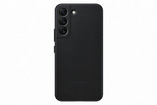 VS901LBE Nahkakuoret Samsung Galaxy S22 Black -puhelimelle hinta ja tiedot | Puhelimen kuoret ja kotelot | hobbyhall.fi