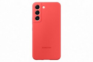 PS901TPE Silikonikuoret Samsung Galaxy S22 Coral Red hinta ja tiedot | Puhelimen kuoret ja kotelot | hobbyhall.fi