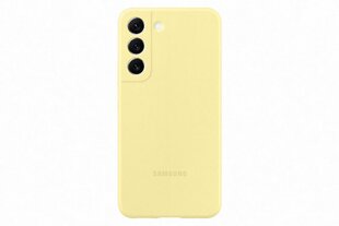 PS901TYE Silikonikansi Samsung Galaxy S22 Keltainen hinta ja tiedot | Puhelimen kuoret ja kotelot | hobbyhall.fi