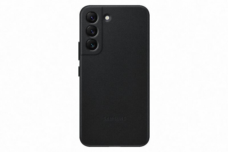 VS906LBE Nahkakuori Samsung Galaxy S22 Plus Black. hinta ja tiedot | Puhelimen kuoret ja kotelot | hobbyhall.fi