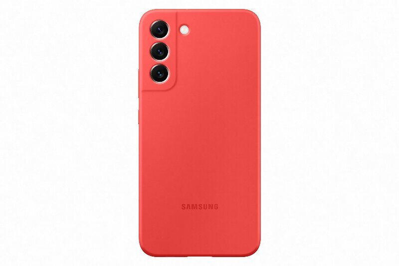 PS906TPE Silikonikuoret Samsung Galaxy S22 Plus Coral Red hinta ja tiedot | Puhelimen kuoret ja kotelot | hobbyhall.fi