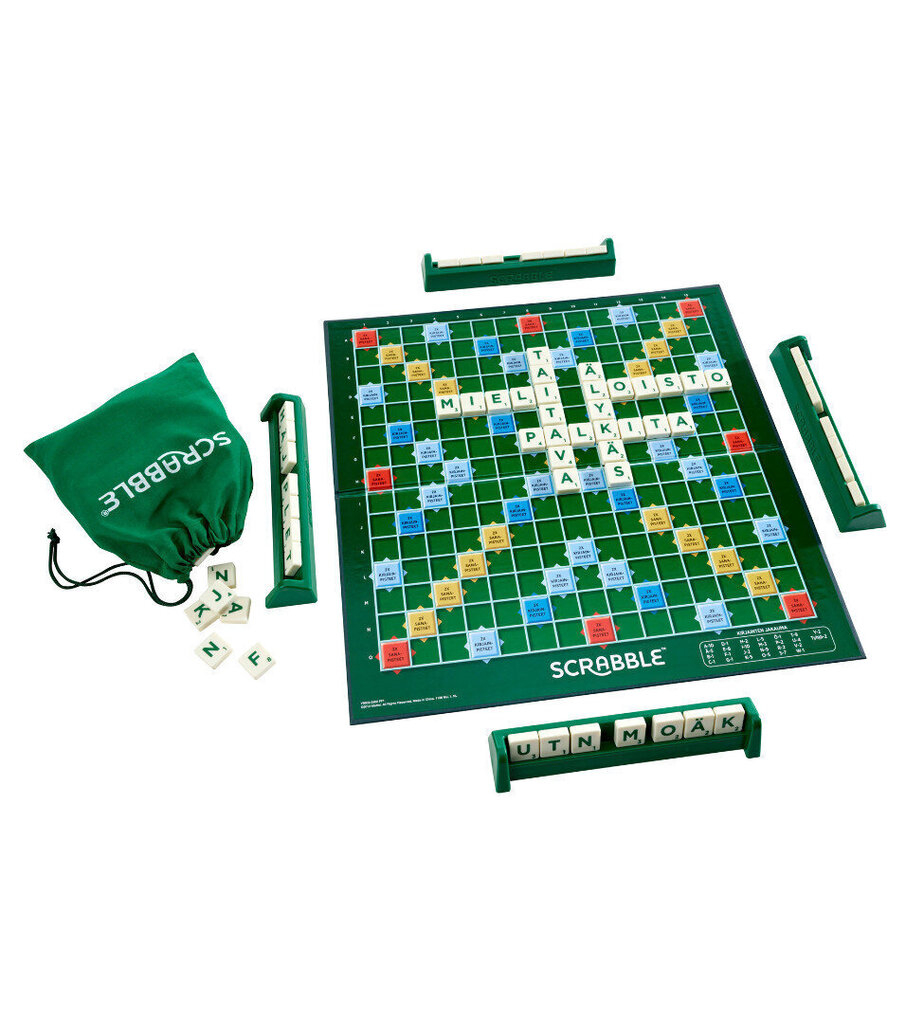 Lautapeli Scrabble, Suomeksi FI hinta ja tiedot | Lautapelit ja älypelit | hobbyhall.fi