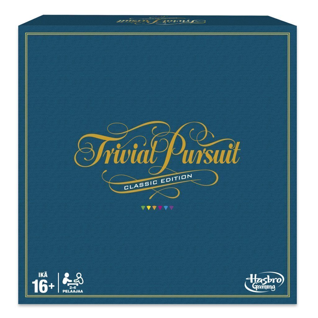 .Lautapeli Hasbro Trivial Pursuit, suomeksi hinta ja tiedot | Lautapelit ja älypelit | hobbyhall.fi