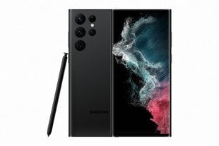 Samsung Galaxy S22 Ultra 5G 8/128GB Black : SM-S908BZKD hinta ja tiedot | Matkapuhelimet | hobbyhall.fi