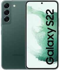 Samsung Galaxy S22 5G 8/128GB Green : SM-S901BZGD hinta ja tiedot | Matkapuhelimet | hobbyhall.fi