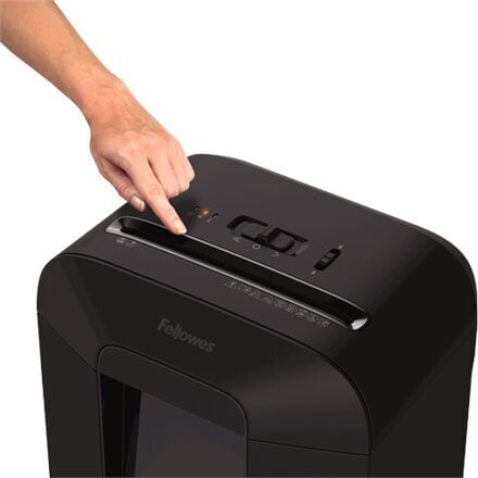 Paperinsilppuri (erittäin hieno) Fellowes LX85 19 L 4 x 40 mm 12 arkkia musta hinta ja tiedot | Paperisilppurit | hobbyhall.fi