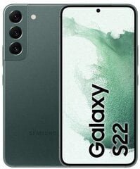 Samsung Galaxy S22 5G 8/256GB Green : SM-S901BZGG hinta ja tiedot | Matkapuhelimet | hobbyhall.fi
