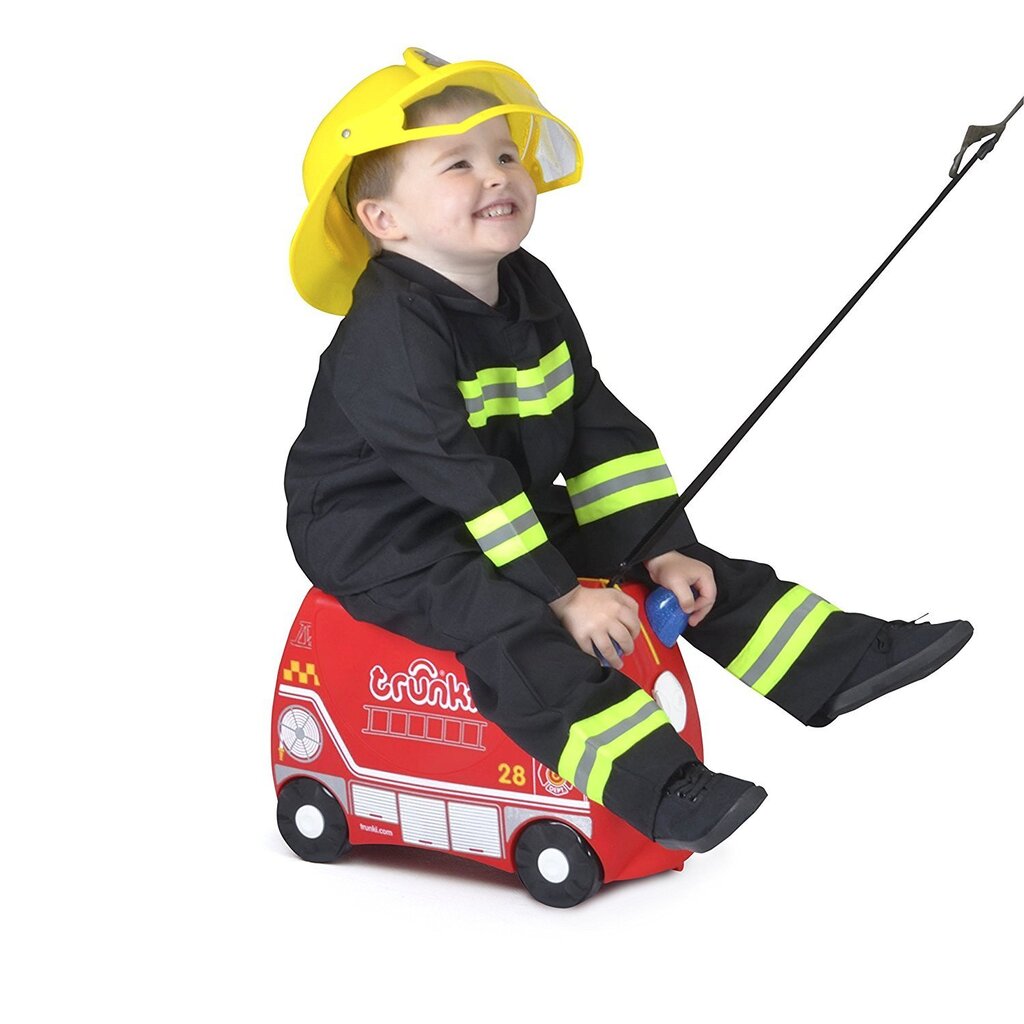 Lasten matkalaukku Trunki Frank Fire Truck hinta ja tiedot | Matkalaukut ja -kassit | hobbyhall.fi