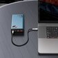 Baseus Adaman Metal Power Bank 20000mAh PD QC 3.0 65W 2xUSB + USB-C + micro USB (sininen) hinta ja tiedot | Varavirtalähteet | hobbyhall.fi