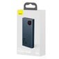 Baseus Adaman Metal Power Bank 20000mAh PD QC 3.0 65W 2xUSB + USB-C + micro USB (sininen) hinta ja tiedot | Varavirtalähteet | hobbyhall.fi