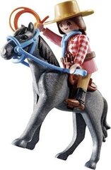 70602 Playmobil, Cowboy-hahmo hevosen selässä hinta ja tiedot | LEGOT ja rakennuslelut | hobbyhall.fi