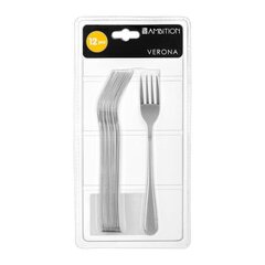 Ambition Verona, 17 cm, 12-osainen haarukkasarja hinta ja tiedot | Ruokailuvälineet | hobbyhall.fi