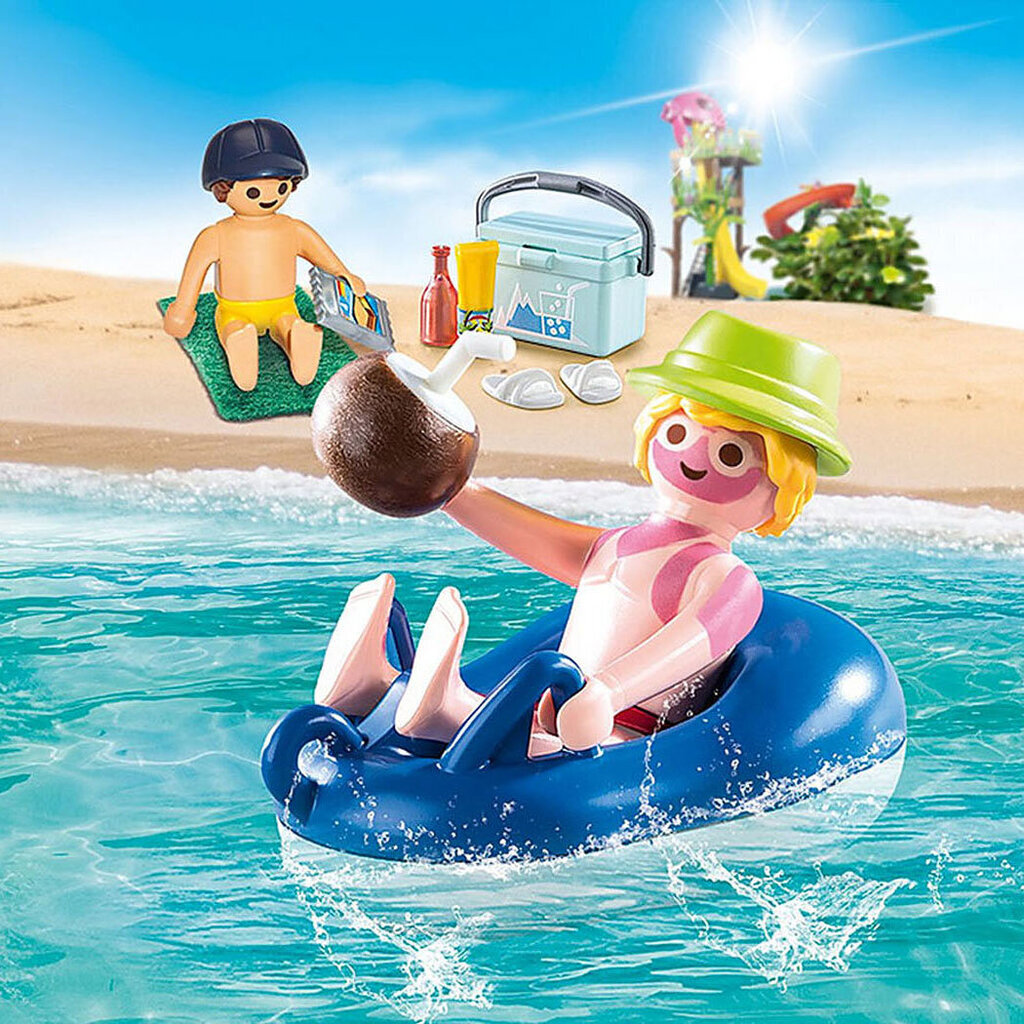 70112 Playmobil, saunatalo pelastusrenkaalla hinta ja tiedot | LEGOT ja rakennuslelut | hobbyhall.fi