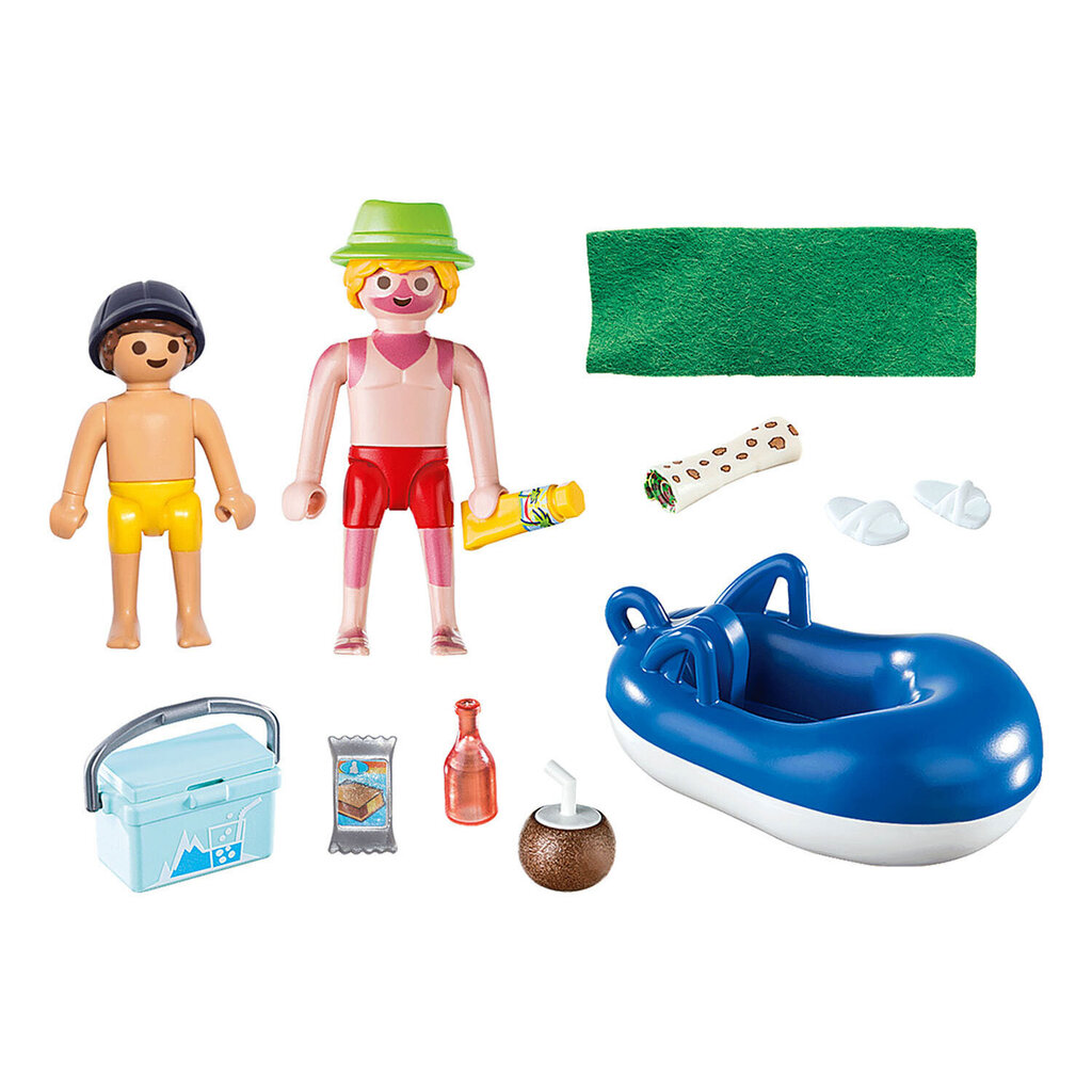 70112 Playmobil, saunatalo pelastusrenkaalla hinta ja tiedot | LEGOT ja rakennuslelut | hobbyhall.fi