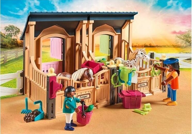 70995 PLAYMOBIL® Country, Ratsastuskoulusetti hinta ja tiedot | LEGOT ja rakennuslelut | hobbyhall.fi