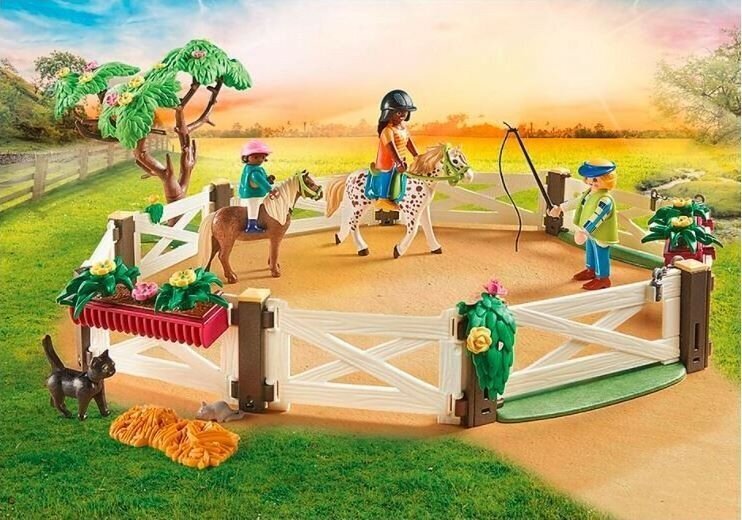 70995 PLAYMOBIL® Country, Ratsastuskoulusetti hinta ja tiedot | LEGOT ja rakennuslelut | hobbyhall.fi